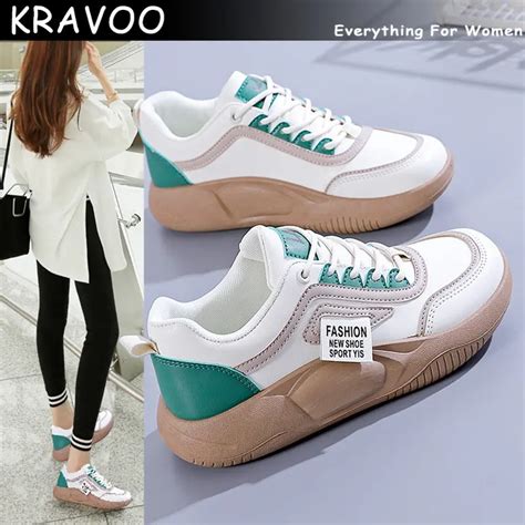 KRAVOO Zapatillas De Tenis Para Mujer Zapatos Deportivos Femeninos De