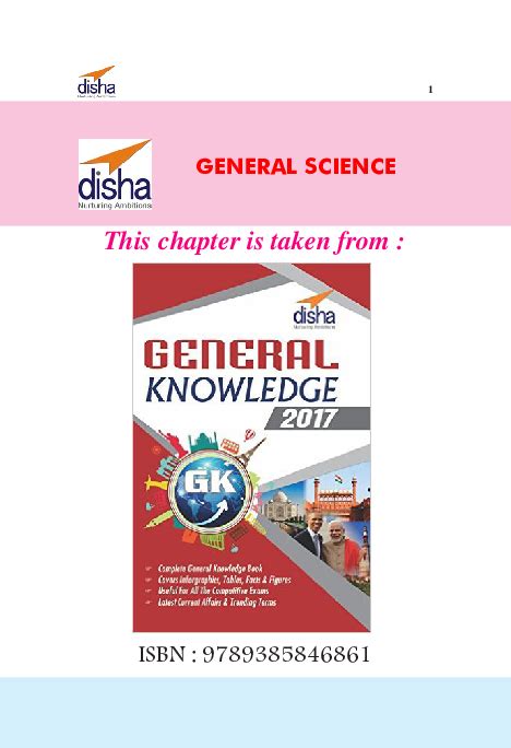 Pdf Disha Publication Gk General Science