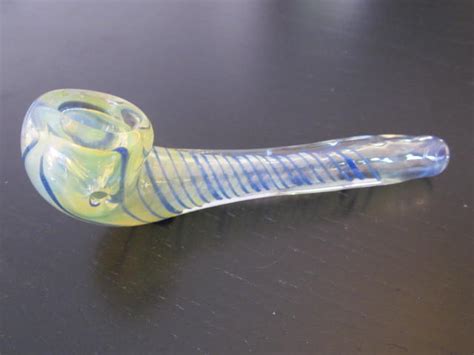 Large handmade white glass smoking weed pipe free shipping