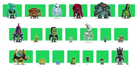 Ben 10 Omniverse Aliens by DanOcean on DeviantArt