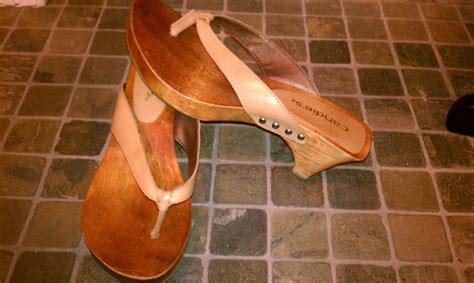 Vintage Candies Wooden Clog Shoes/Sandals Size 7