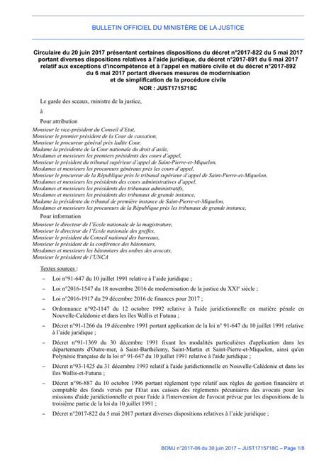 PDF BULLETIN OFFICIEL DU MINISTÈRE DE LA JUSTICE article 910 1er