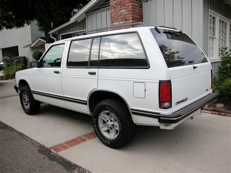 1994 Chevrolet S10 Blazer Base 2dr 4x4 Sport Utility 5 Spd Manual W Od