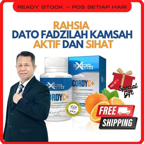 Tak Perlu Bayar Pos Original Excel Care Cordy C Cordyceps Militaris