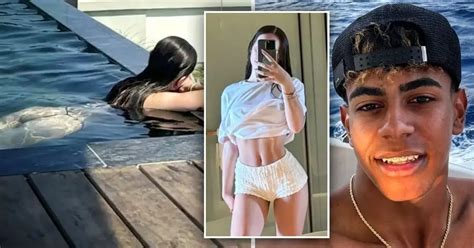 Lamine Yamals Girlfriend Posts Hot Photos From Their Vacation She