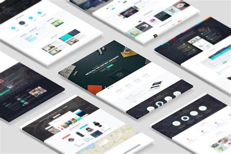 Web Themes Mockup Graphic Templates Envato Elements