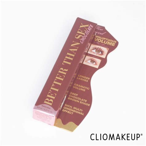 Recensione Mascara Too Faced Better Than Sex Chocolate Mascara