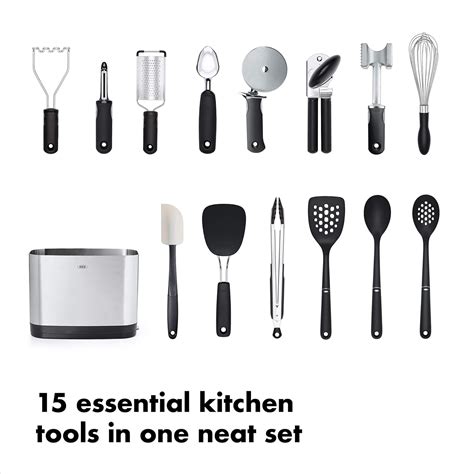 OXO Good Grips 15 Piece Kitchen Utensil Set Review