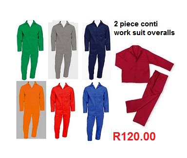 Assorted Colours Conti Suit Overalls Taurus Workwear