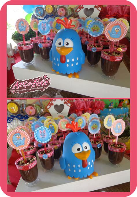 Brigadeiro Galinha Pintadinha - Art de Fete: Copinhos de Brigadeiro - tema Galinha Pintadinha