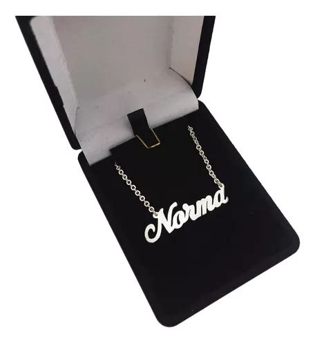 Collar Nombre Personalizado En Plata Meses Sin Inter S