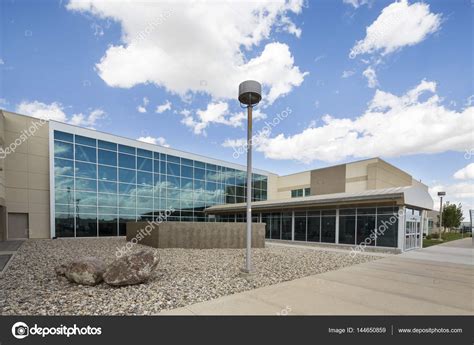 Exterior Of Modern Hospital Building — Stock Photo © SimpleFoto #144650859