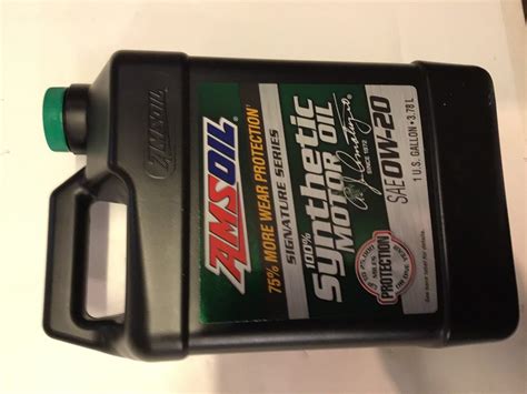 AMS-ASM1G Signature Series 0W-20 Synthetic Motor Oil 1 GALL = 3.8 L ...