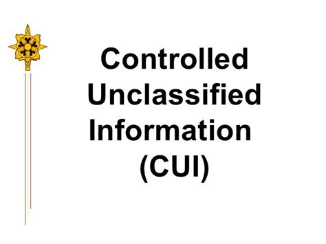 Controlled Unclassified Information