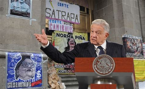 Pide Amlo Resistir Tras Agresi N A Plant N Contra La Scjn