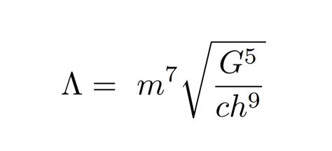 Heuristic Determination of the Cosmological Constant