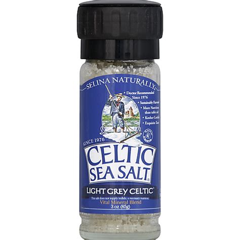 Selina Naturally Celtic Sea Salt Light Grey Celtic Salt Spices