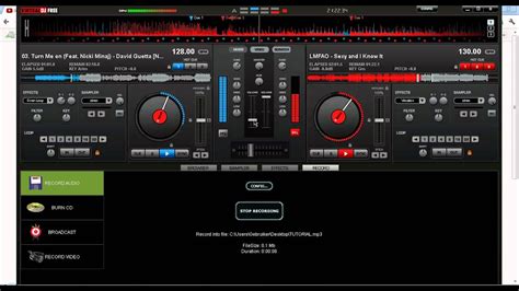 How To Record And Save An Virtual Dj Mix Easily Youtube