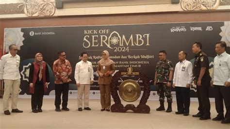 BI Kaltim Gelar Kick Off SERAMBI 2024 Untuk Bijak Gunakan Rupiah Di