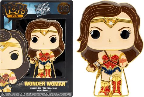 Funko Pop Pin Enamel Pin Justice League Wonder Woman Walmart