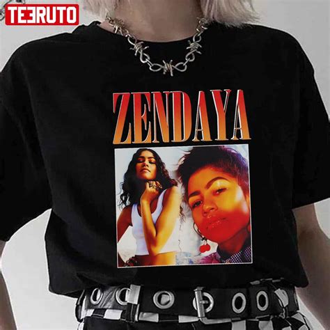 Zendaya Vintage Bootleg 90s Unisex T Shirt Teeruto