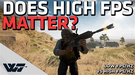 DOES HIGH FPS HZ MATTER Comparing And Testing The Difference PUBG