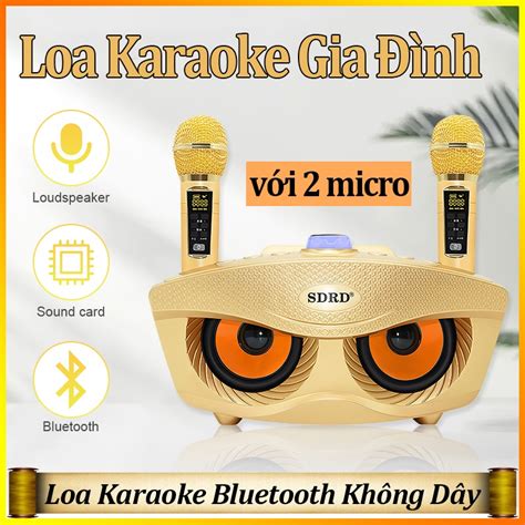 Mua Loa Bluetooth Karaoke Sdrd Sd K M Micro Karaoke Kh Ng D Y