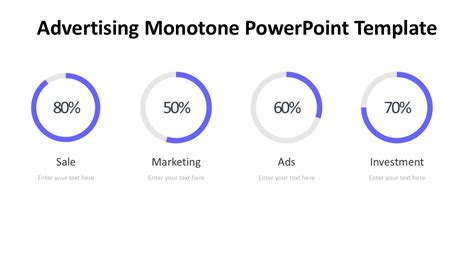 Advertising Monotone Powerpoint Template Slidevilla