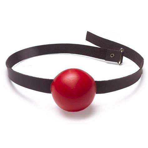 Mordaça de Bola Tira Ajustável para Sadomasoquismo Sex Shop Amor de Luxo O seu sexyshop