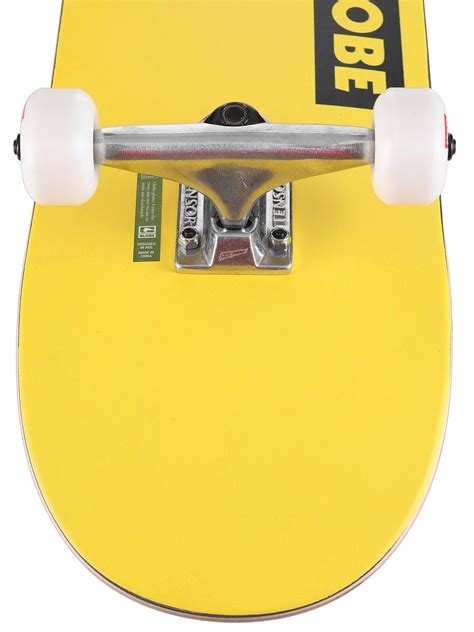 Skateboard Globe Goodstock Complete Neon Yellow Snowboard Shop