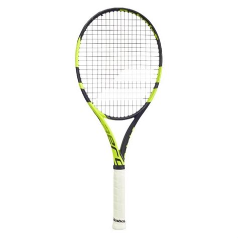 Tennisracket Babolat Pure Aero Team Black Yellow Bespannen