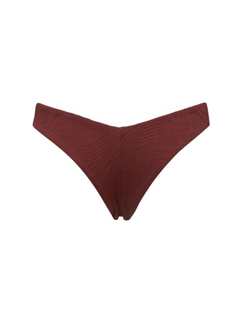 Buy Fella Chad Bikini Bottoms Burgundy At Off Editorialist