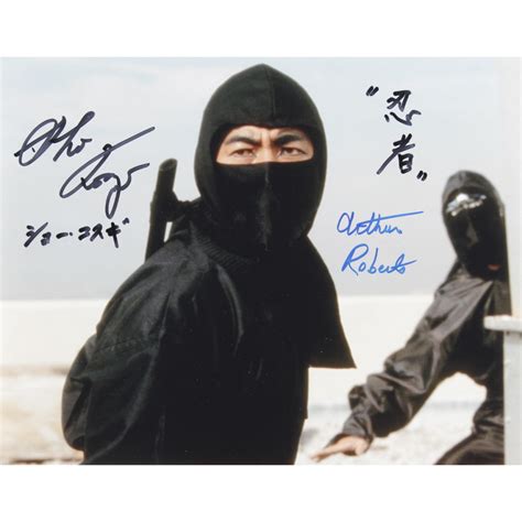 Sho Kosugi & Arthur Roberts Signed "Revenge of the Ninja" 11x14 Photo ...