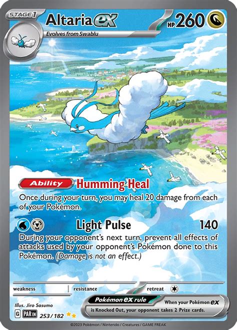 Altaria Ex Sv Paradox Rift Pokemon