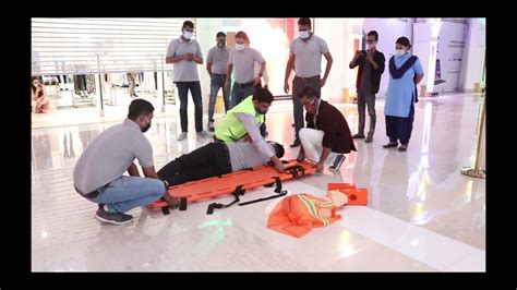 First Aid And Cpr Mock Drill At The Grand Venice Mall Youtube