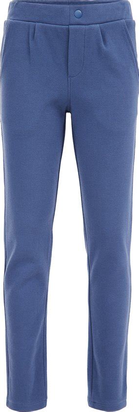 WE Fashion Jongens Slim Fit Pantalon Met Structuur Bol