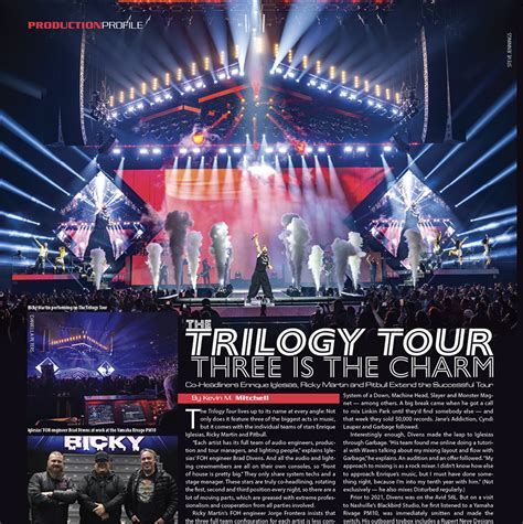 The Trilogy Tour: Three is the Charm – FOH | Front of House Magazine