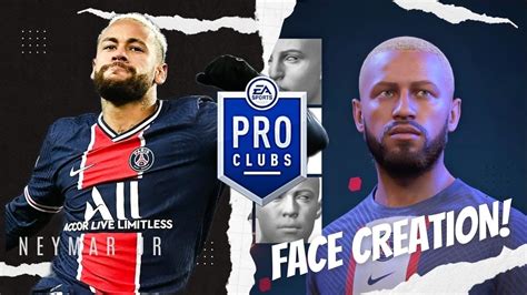 FIFA 23 NEYMAR JR Pro Clubs Face Creation YouTube