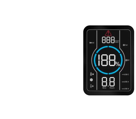 TopON TOP-X600 Портативная электростанция LFP 600 Вт, розетка 220 В ...