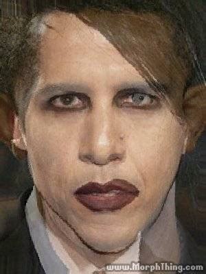 Barack Obama And Marilyn Manson Morphed MorphThing