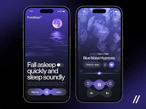 Sleep Mobile IOS App by Purrweb UI/UX Agency on Dribbble