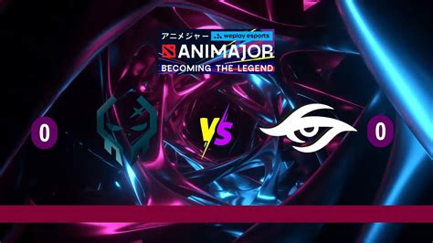 WePlay AniMajor Nigma Vs Secret WILD CARD YouTube