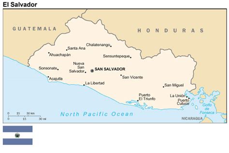 Mapa De Santa Ana El Salvador