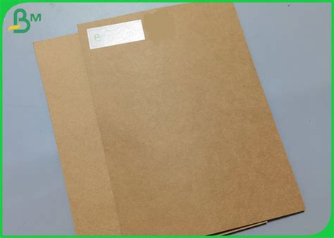 Virgin Pulp Brown Kraft Paper Sheets G G Food Grade Certified