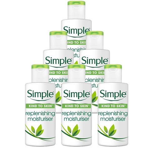 Simple Replenishing Rich Moisturiser 125ml Case Of 6 Wilko