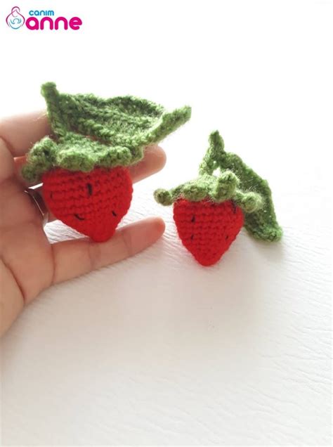 Amigurumi Strawberry Pattern - Knitting, Crochet Love