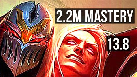 Zed Vs Vlad Mid Solo Kills M Mastery Legendary Games