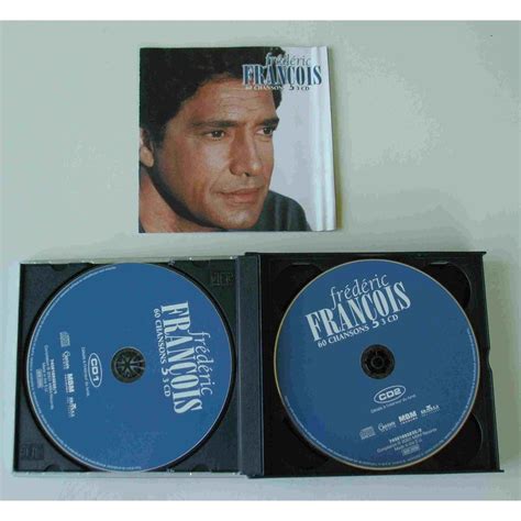 60 chansons coffret 3 cds by Frédéric François CD box with dom88