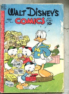 Walt Disney S Comics And Stories 107 1949 Gd Vg Mickey Mouse Carl