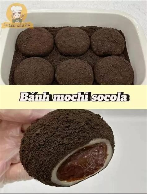 bánh mochi socola bánh mochi kem trà xanh bánh mochi chà bông bánh